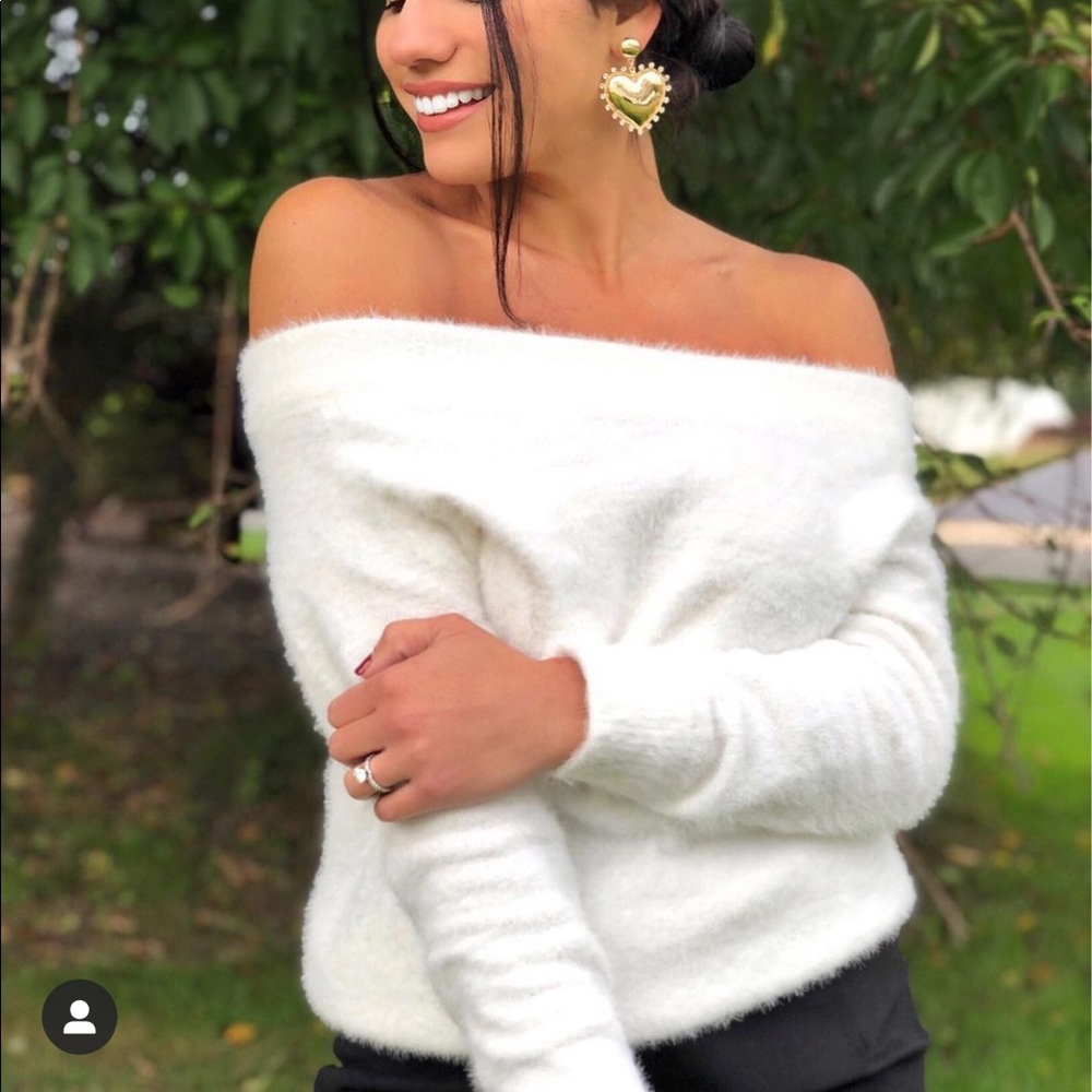 Fuzzy sweater